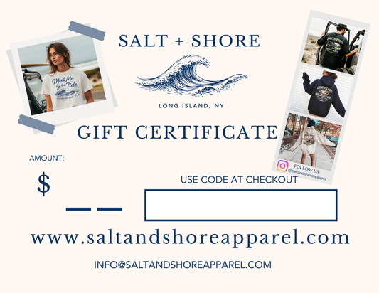 Salt + Shore Gift Card