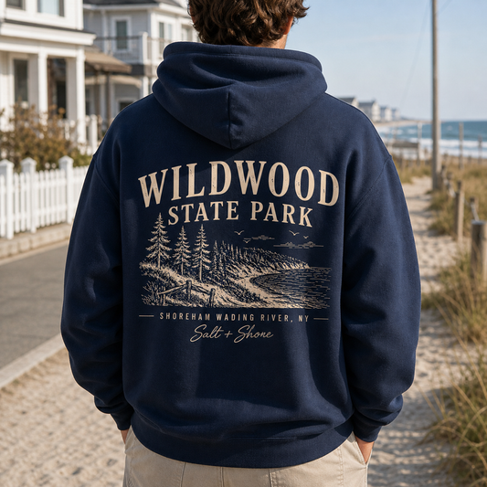 Wildwood Coastal Trail – Classic Cotton – Navy | SWR Varsity Cheer | Salt + Shore