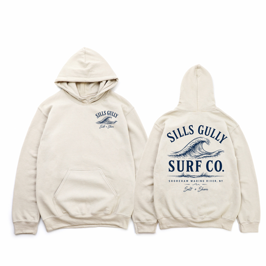 Sills Gully Surf Co. - YOUTH – Classic Cotton – Sand | SWR Varsity Cheer |Salt + Shore
