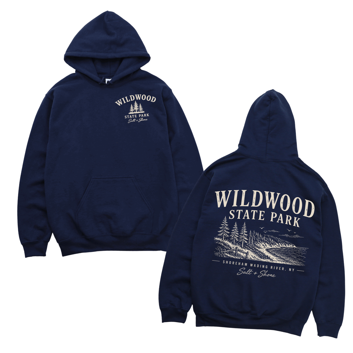 Wildwood Coastal Trail - YOUTH – Classic Cotton – Navy | SWR Varsity Cheer |Salt + Shore