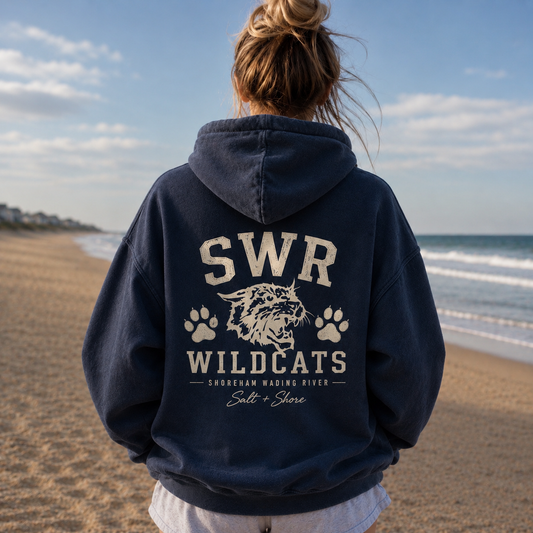 SWR Wildcats – Premium Garment-Dyed – Washed Navy | Salt + Shore