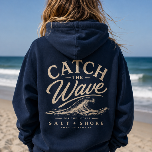 Catch the Wave – Classic Cotton – Navy | Salt + Shore