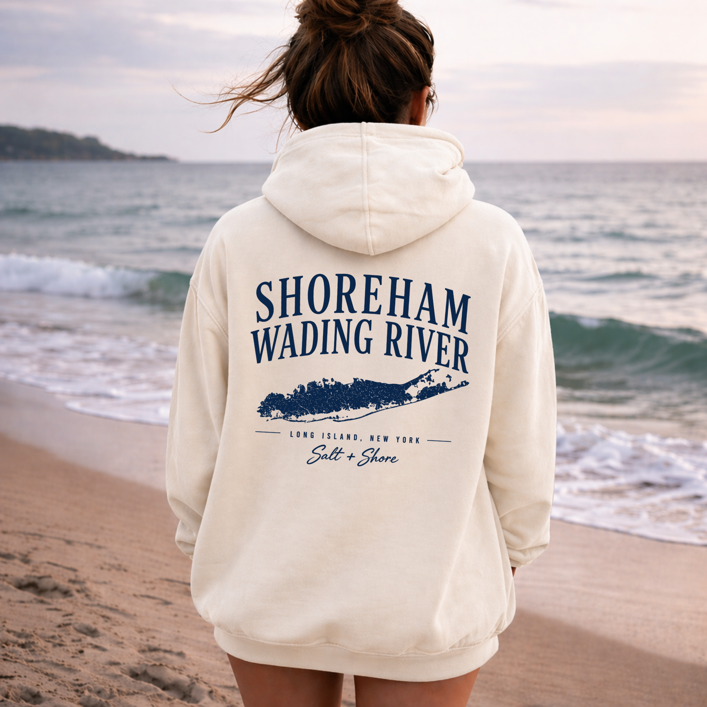 SWR Coastal Outline – Classic Cotton – Sand | SWR Varsity Cheer | Salt + Shore
