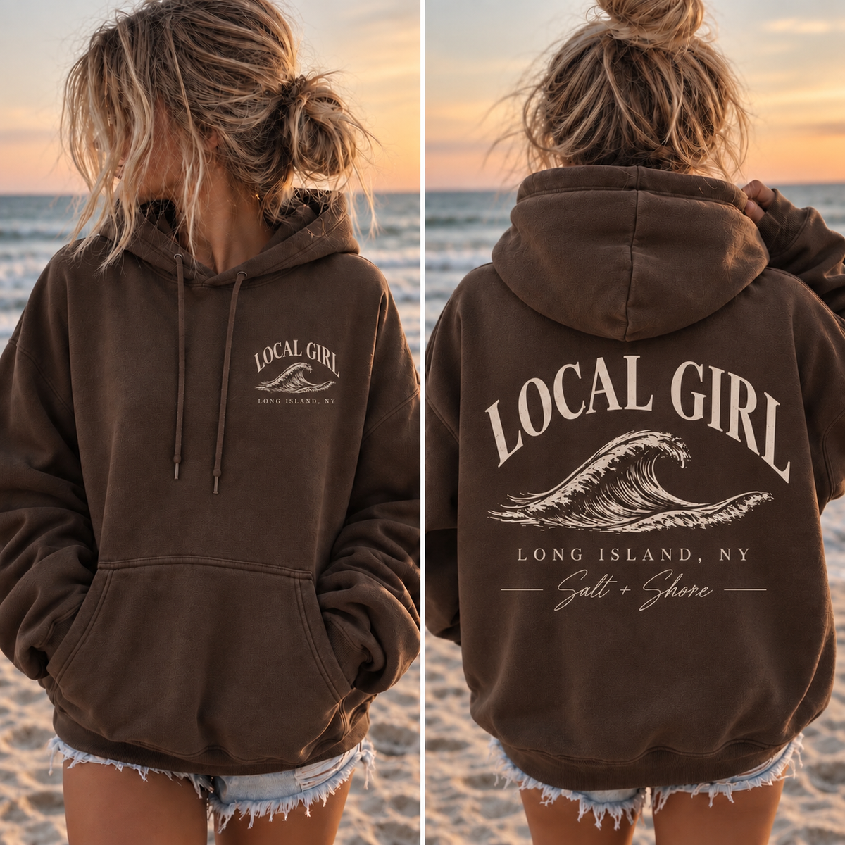 Local Girl - Premium Heavyweight - Coastal Roast | Salt + Shore