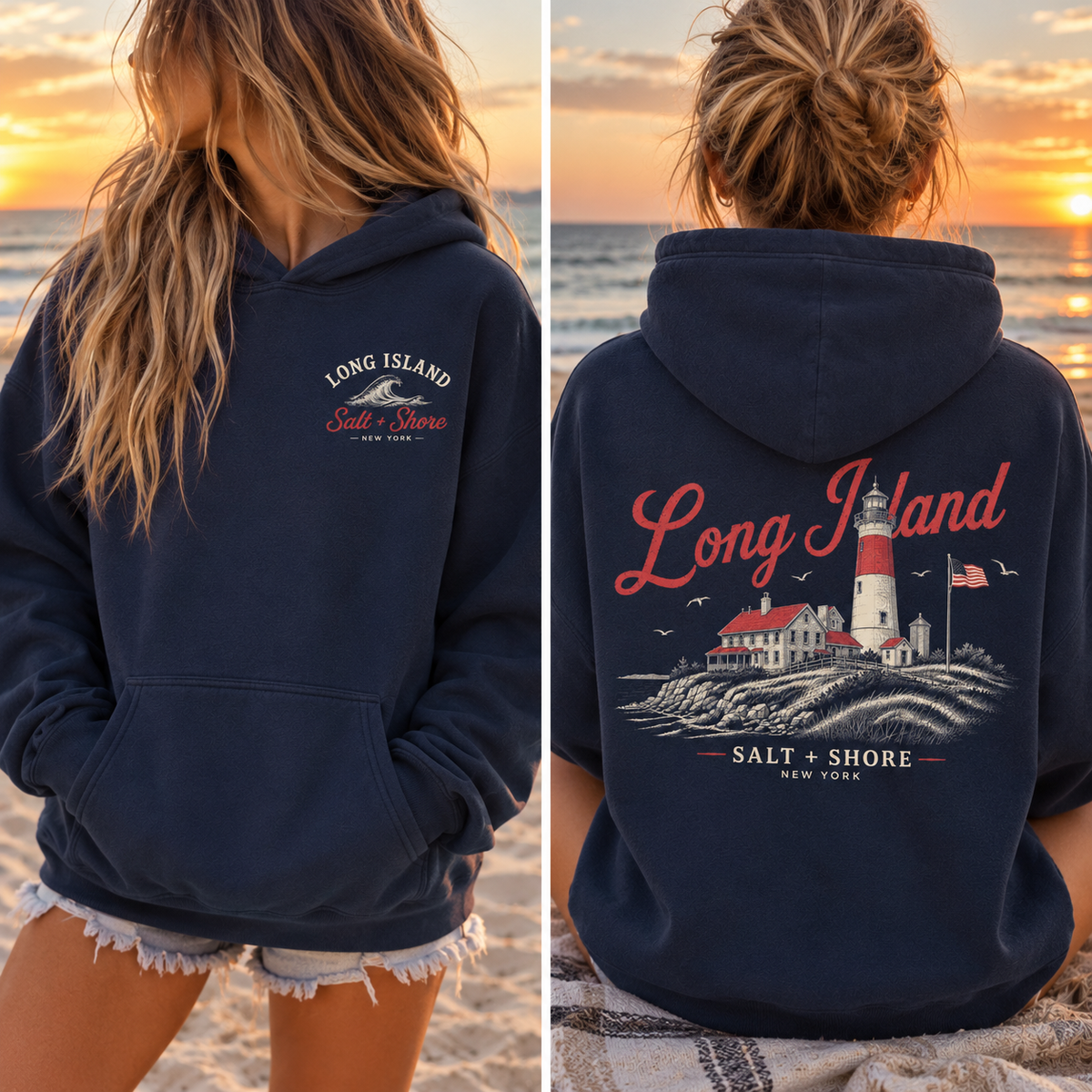 Beacon Long Island – Classic Cotton – Navy | Salt + Shore