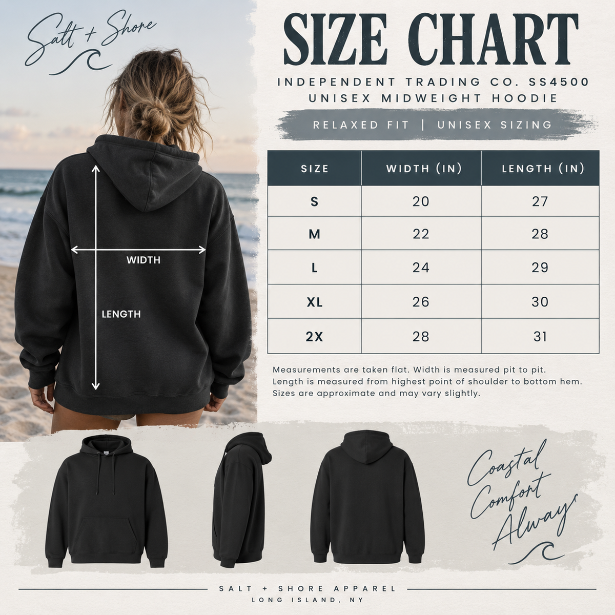 Long Island Wayfinder – Premium Garment-Dyed – Coastal Sky | Salt + Shore