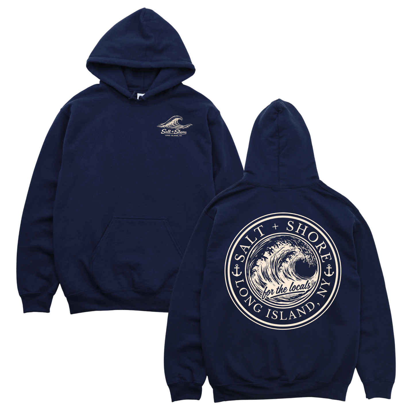 Locals Wave – YOUTH – Classic Cotton – Navy | Salt + Shore