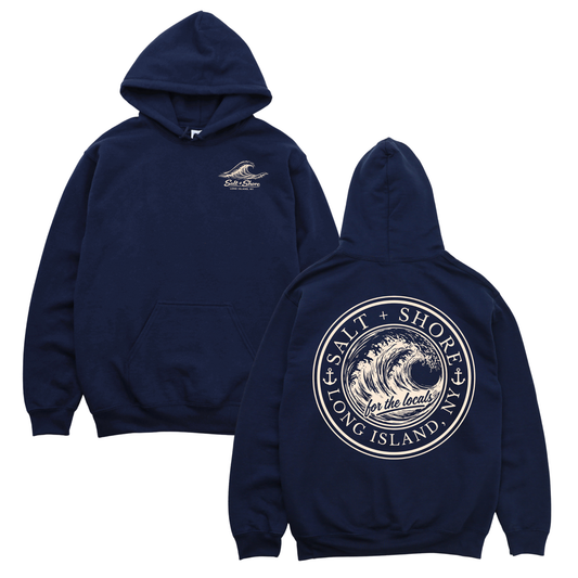 Locals Wave – YOUTH – Classic Cotton – Navy | Salt + Shore