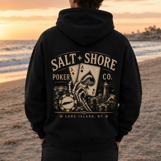 Salt + Shore Poker Co. – Classic Cotton – Black | Salt + Shore