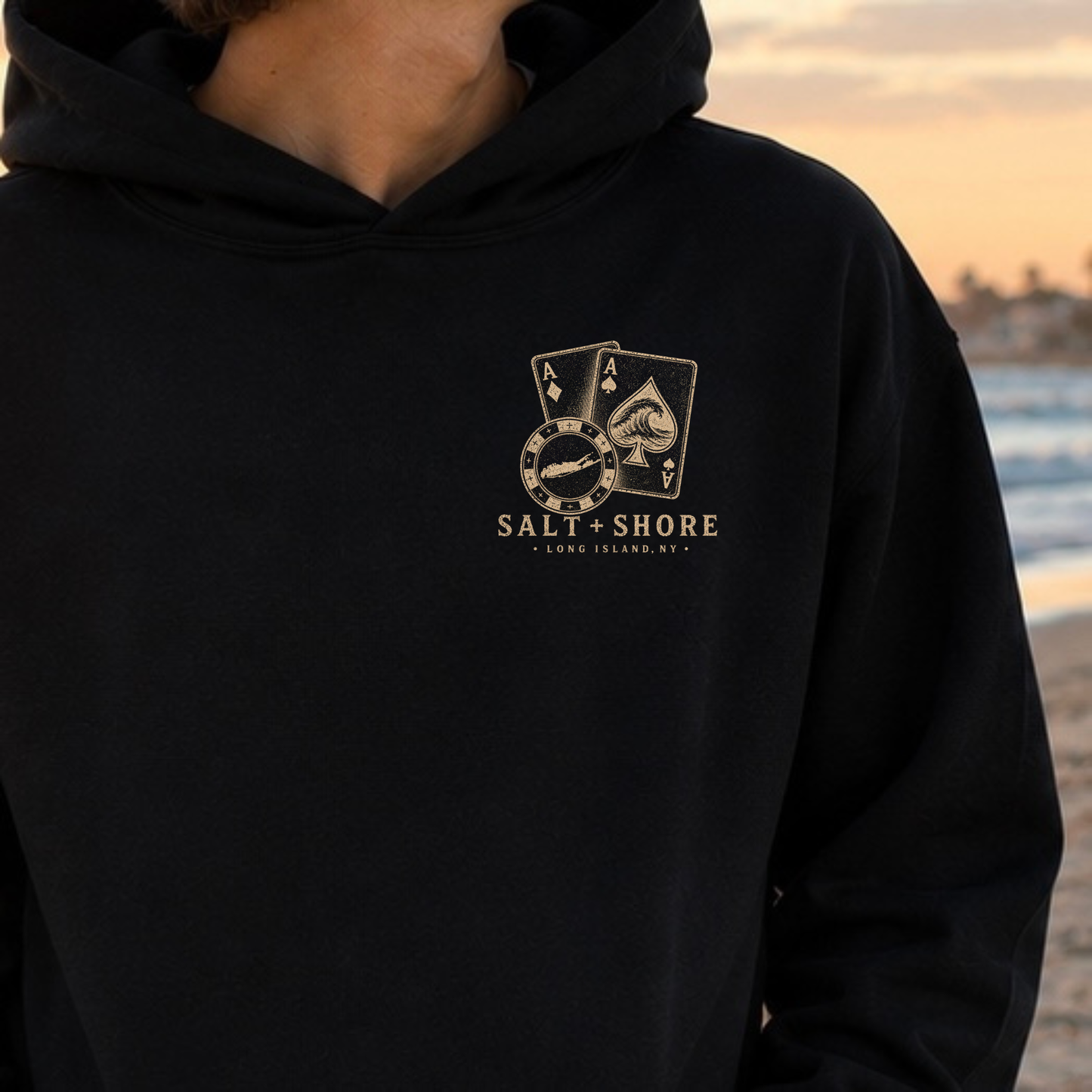 Salt + Shore Poker Co. – Classic Cotton – Black | Salt + Shore