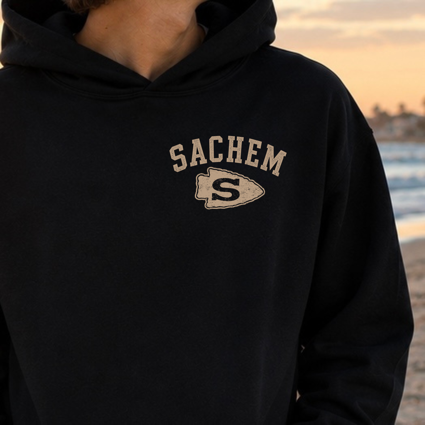 Sachem Arrows – Classic Cotton – Black | Sachem North Football | Salt + Shore