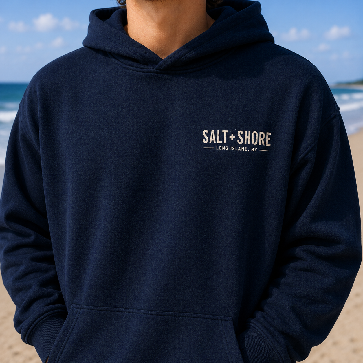 The Island Plate – Classic Cotton – Navy | Salt + Shore