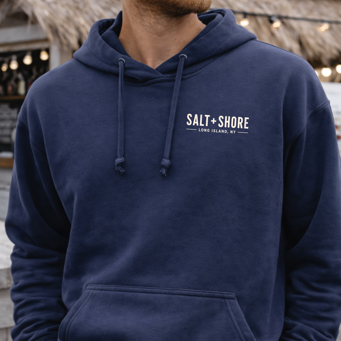 The Island Plate – Premium Garment-Dyed – Washed Navy | Salt + Shore