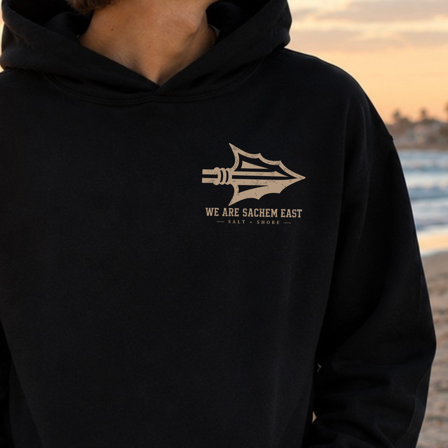 America 250: We Are Sachem East – Classic Cotton – Black | Sachem East Football | Salt + Shore
