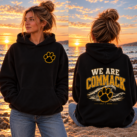We Are Commack – Premium Garment-Dyed – Black | Commack | Salt + Shore