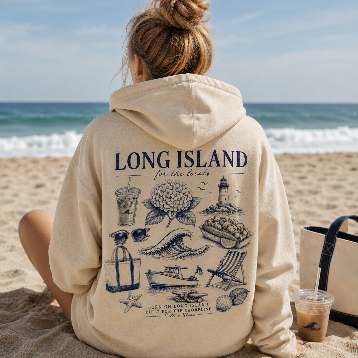 Long Island For The Locals – Classic Cotton – Sand | Salt + Shore