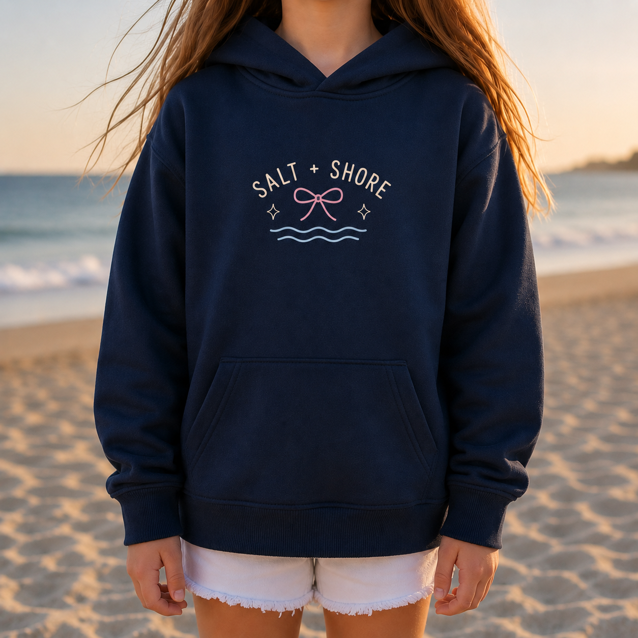 Long Island Girl - Toddler/Youth – Classic Cotton – Navy | Salt + Shore