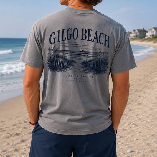 Gilgo Beach – Premium Garment-Dyed – Washed Gray | Salt + Shore